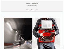 Tablet Screenshot of danielabombelli.com